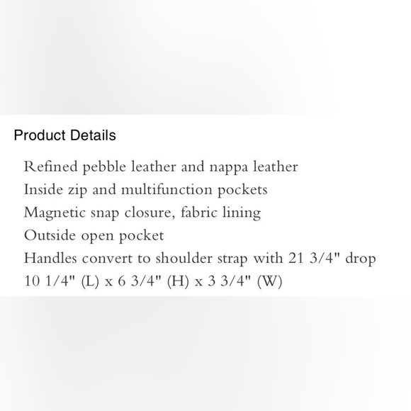 COACH Tammie Shoulder Bag with Floral Whipstitch in Taupe/Silver - Picture 5 of 12